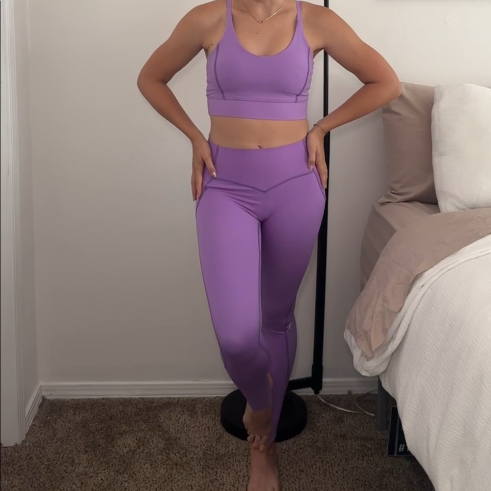 purple 1st phorm matching workout set